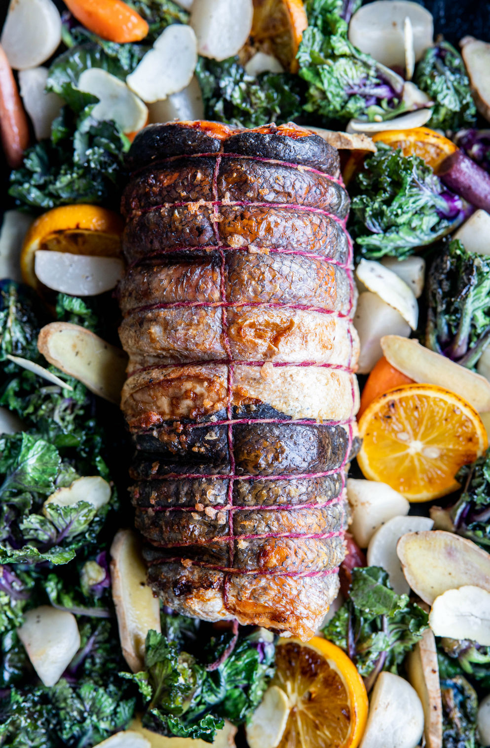 Boned and Rolled Organic Irish Salmon with Persian Stuffing - Image 4