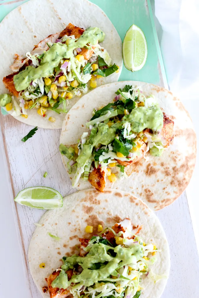 Grilled Lime & Coriander Fish Tacos with Jalapeño salsa (11th November ) - Image 2